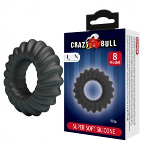 CRAZY BULL - Fitz Super Soft Silicon Male Delay Cock Rings (Model 8)